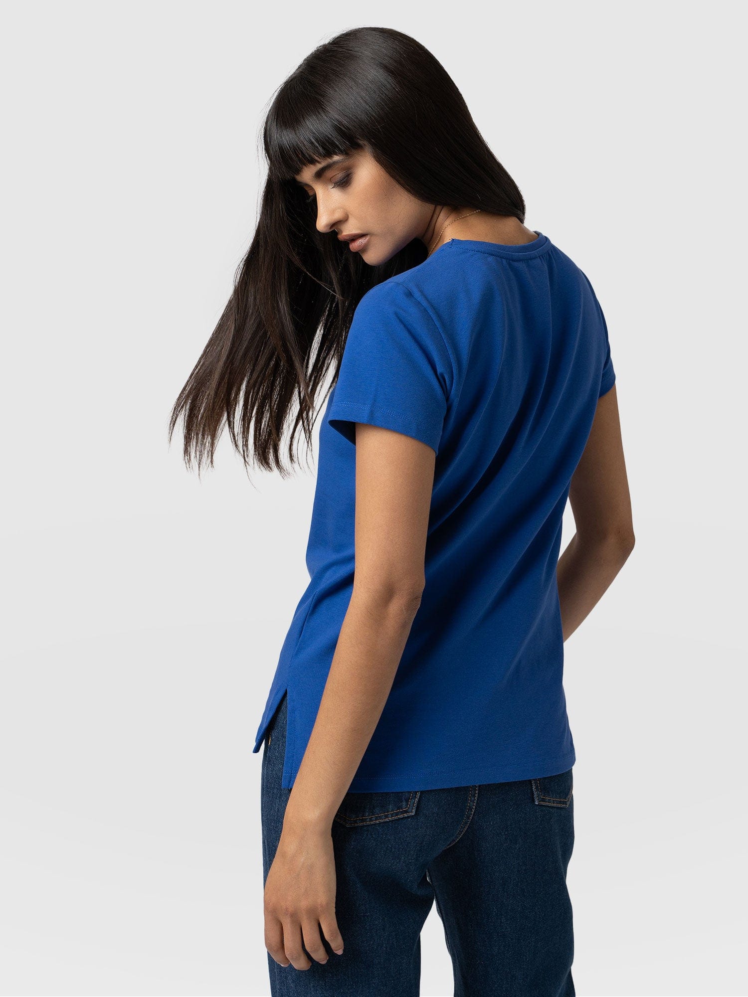 Easy Tee Cobalt Blue - Women's T-Shirts | Saint + Sofia® EU